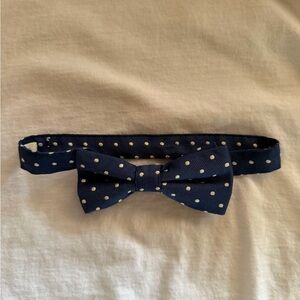 Boy’s Navy Blue Polka Dot Crew Cuts (J.Crew) Bow Tie